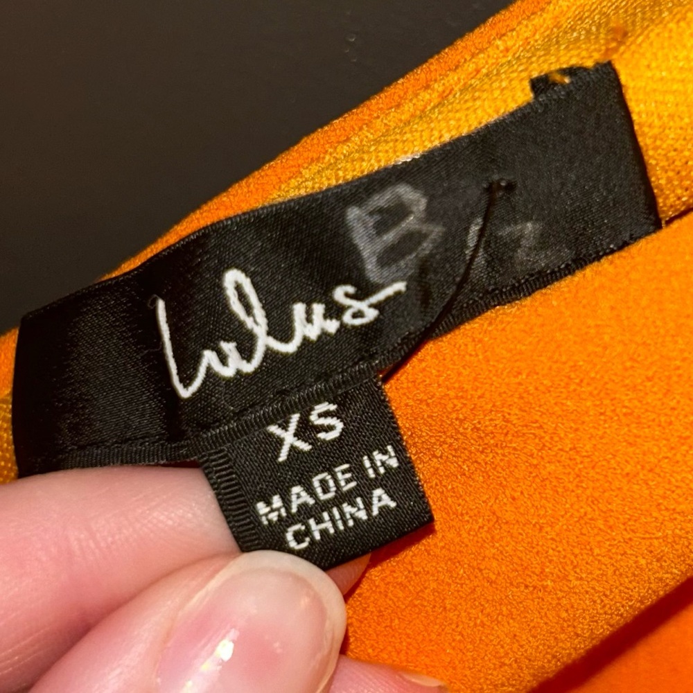 NWT Lulus Melora Orange Sleeveless Maxi Dress - Picture 7 of 9